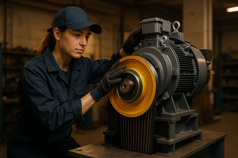 انواع موتور آسانسور